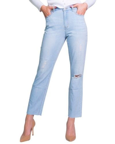 Vila 5-Pocket-Jeans - Blau