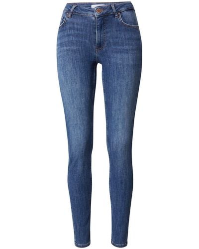 Vila Skinny-fit-Jeans Sarah (1-tlg) Plain/ohne Details, Weiteres Detail - Blau