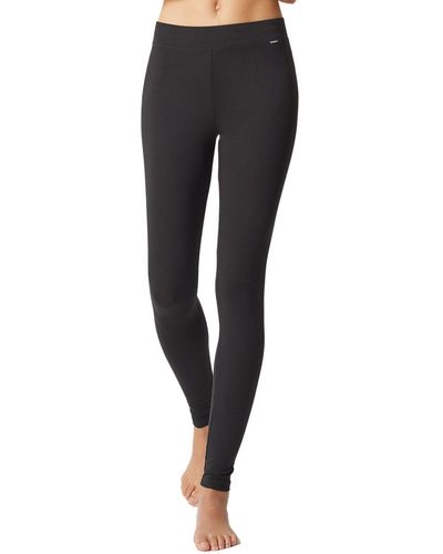 SKINY Loungehose Leggings lang Night In Mix & Match (Stück, 1-tlg) - Schwarz