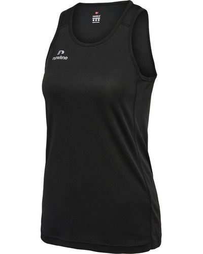 Newline T-Shirt Women'S Athletic Running Singlet - Schwarz