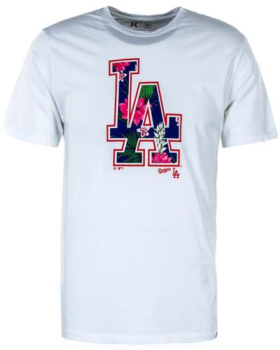 Hurley T-Shirt Wash LA Dodgers - Blau
