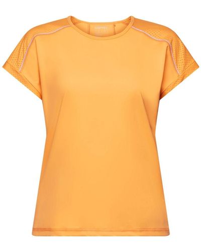 Esprit Sports Kurzärmliges Active T-Shirt (1-tlg) - Orange