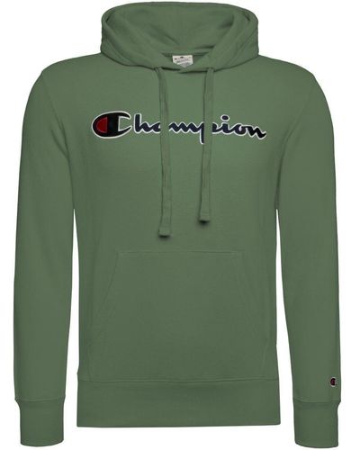 Champion Kapuzenpullover Hooded - Grün