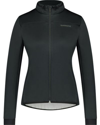 Shimano Fahrradjacke Jacket Warm Woman's FURANO - Schwarz