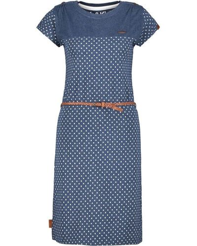 Alife & Kickin Sommerkleid Leoniceak B Shirt Dress - Blau