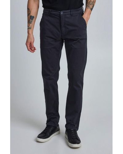 Casual Friday Friday Chinohose Business Casual Chino Stoff Hose Slim Fit VIGGO 4239 in Navy - Blau