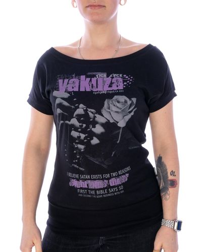 Yakuza T-Shirt Believe Wide - Schwarz