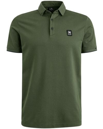 Vanguard T-Shirt Short sleeve polo pique gentleman' - Grün