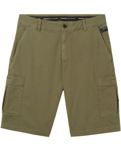 Tom Tailor Bermudas relaxed washed cargo shorts - Grün