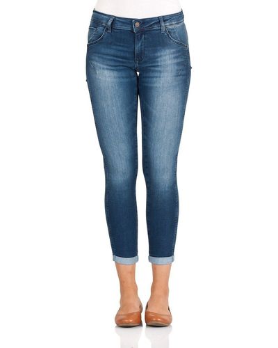 Mavi Skinny-fit-Jeans Lexy Jeanshose mit Stretch - Blau