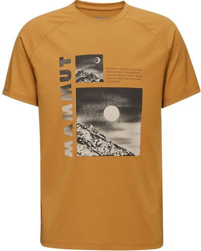 Mammut Mountain T-Shirt - Orange