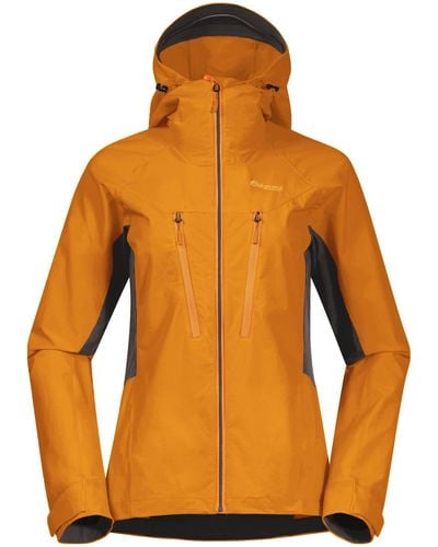 Bergans Anorak Cecilie Mountain Softshell Jacket - Orange