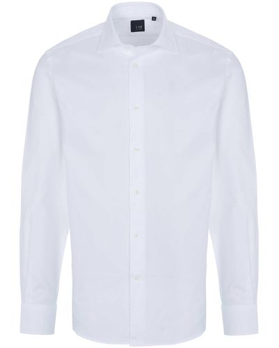Pal Zileri Langarmhemd Hemd - Weiß