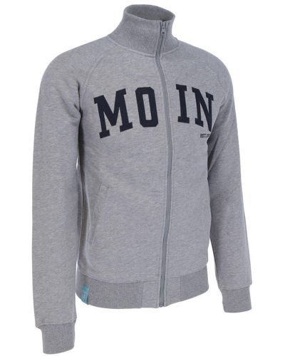Derbe Sweatshirt Moin (1-tlg) - Grau