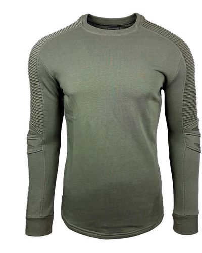 Rusty Neal Sweatshirt mit stylischen Details - Grün