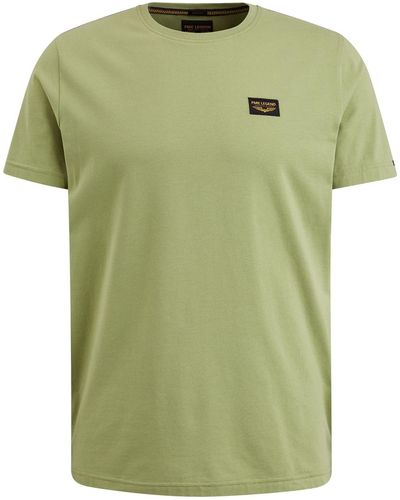 PME LEGEND - kurzarm - modisches Basic T-Shirt - Guyver Tee - Grün