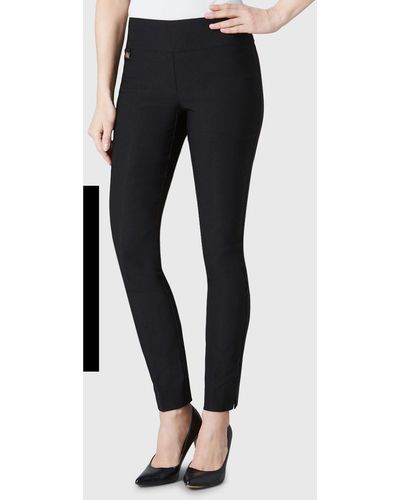 Lisette Chinohose Perfect fitting Magical Slim Pants - Schwarz