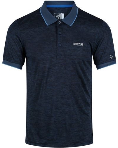 Regatta Poloshirt Remex II Funktions Polo-Shirt RMT18 - Blau