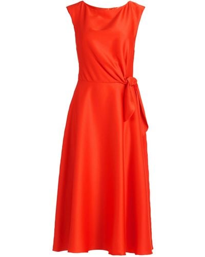 Vera Mont Maxikleid Kleid Kurz ohne Arm - Rot