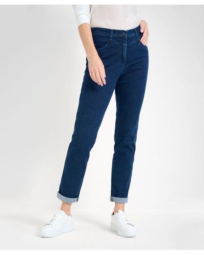 RAPHAELA by BRAX 5-Pocket-Jeans Style LAURA NEW - Blau