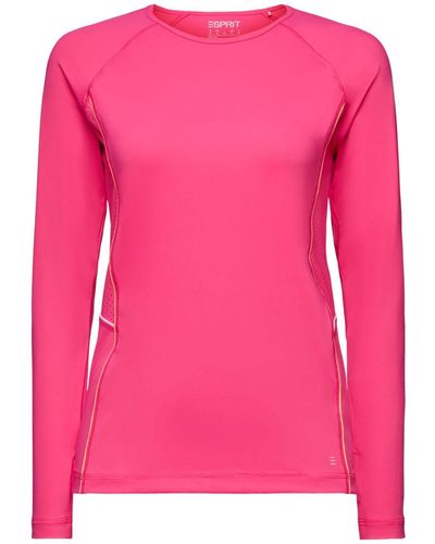 Esprit Sports Langarmshirt Active Longsleeve (1-tlg) - Pink