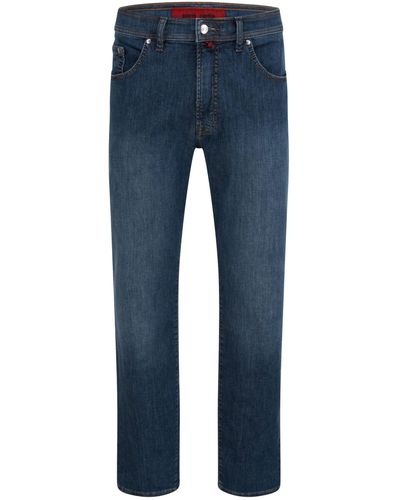 Pierre Cardin 5-Pocket-Jeans DIJON medium rinsed blue 3231 7011.13 - Blau