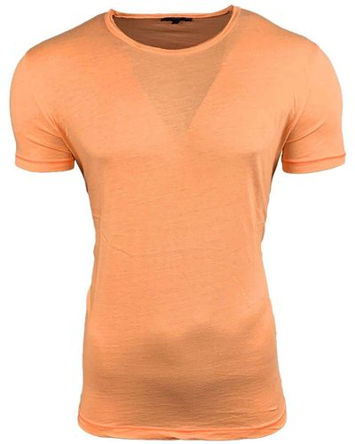 Rusty Neal T-Shirt in coolem Design - Orange