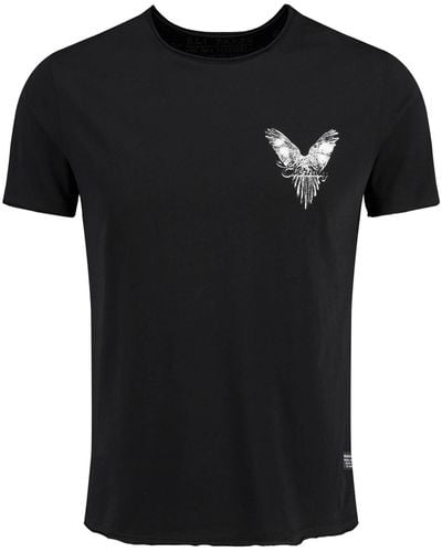 Key Largo T-Shirt MT ETERNITY ROUND Regular Fit (1-tlg) - Schwarz