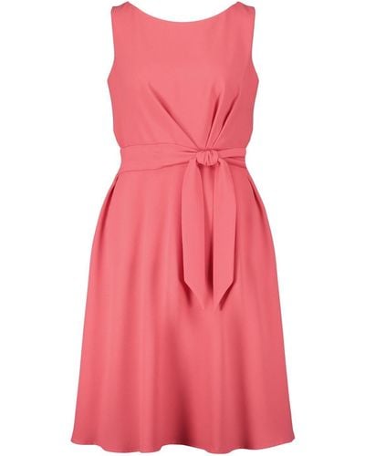 Vera Mont Sommerkleid Kleid Kurz ohne Arm - Pink