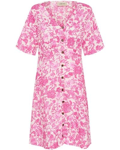 Cream Jerseykleid Kleid CRBellis - Pink