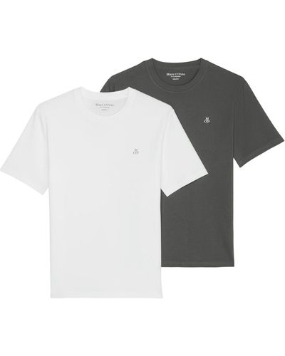 Marc O' Polo T-Shirt (Packung, 2-tlg) - Mehrfarbig