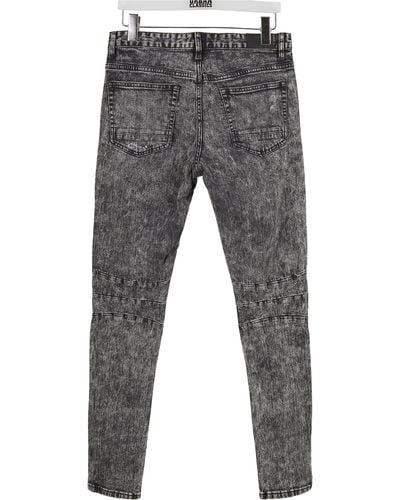 Cayler & Sons & Bequeme Jeans C&S Paneled Denim Pants (1-tlg) - Grau