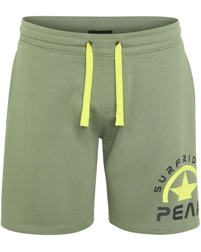 Chiemsee Bermuda-Shorts mit SURF RIDERS PEAK Druck 1 - Grün