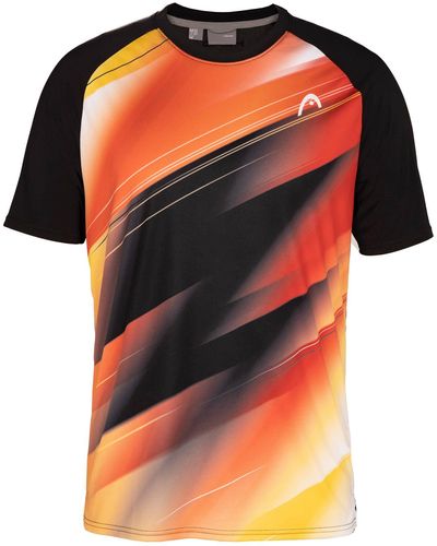 Head Tennisshirt DTB TOPSPIN - Orange