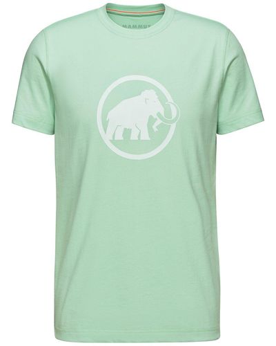 Mammut T-Shirt Core Men Classic mit Rundhalsausschnitt - Grün