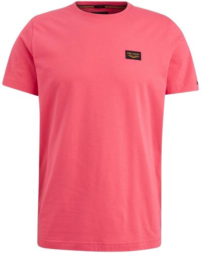 PME LEGEND T-Shirt Short sleeve r-neck Guyver Tee - Pink