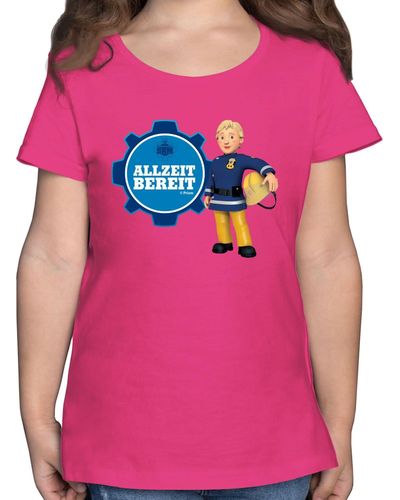 Shirtracer T-Shirt Feuerwehrfrau Penny - Pink