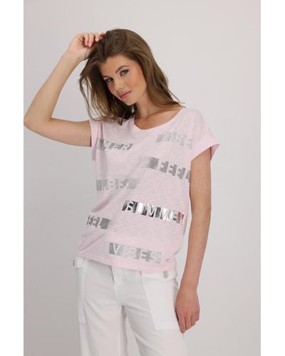 Monari T-Shirt, flamingo - Mehrfarbig