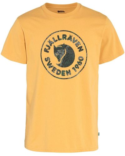 Fjallraven T-Shirt Kanken Art - Gelb