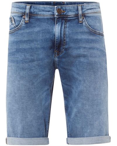 Cross Jeans ® Jeansshorts LEOM mit Stretch - Blau
