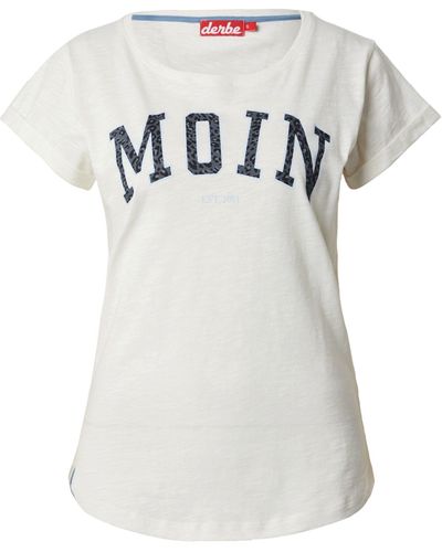 Derbe T-Shirt Moin (1-tlg) Weiteres Detail - Weiß