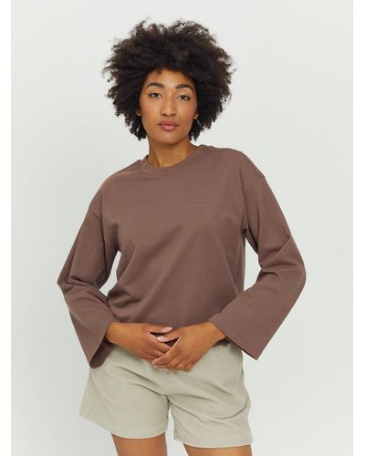 Mazine Lasara Sweater Sweatshirt pulli pullover - Grau