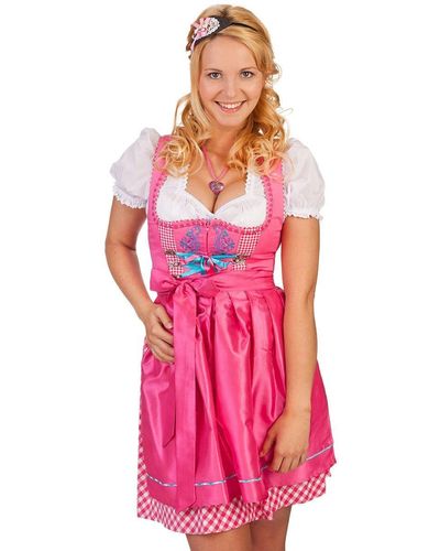 Stockerpoint Mini Dirndl 3tlg. - Pink