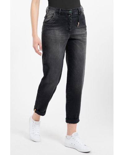 Recover Pants Relax-fit-Jeans ALLEGRA - Grau