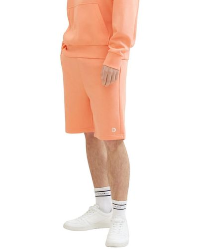 Tom Tailor Stoffhose relaxed sweatshorts - Weiß