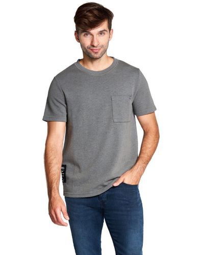 Zhrill T-Shirt RUG Blue (0-tlg) - Grau