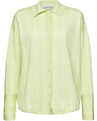 Esprit Langarmhemd Sweaters - Grün