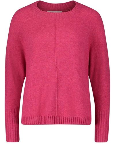BETTY&CO Sweatshirt Strickpullover Kurz /1 Arm - Pink