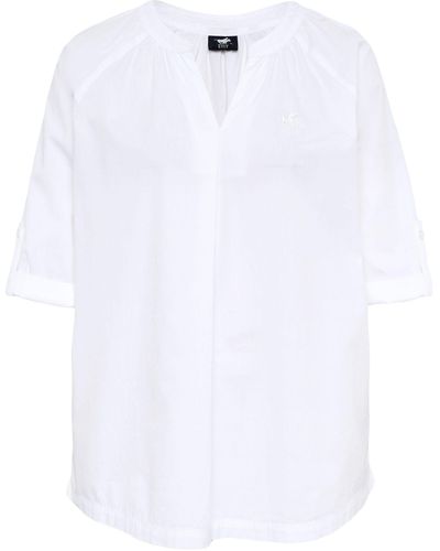 Polo Sylt Hemdbluse im Tunika-Stil - Weiß