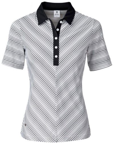 Daily Sports Poloshirt Cilla 1/2 Sleeve Polo Black - Grau